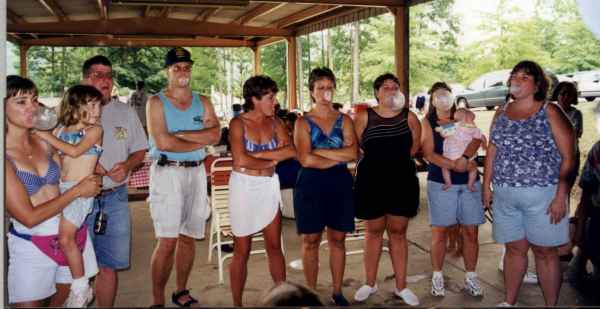 Adult Bubble Gum Contest