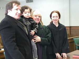 Charles, Dale, Lisa, the Judge